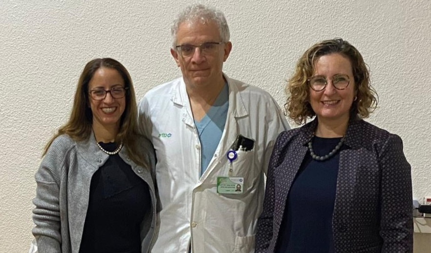 ד"ר אנה פדואה, פרופ' עופר לביא וד"ר גליה אורון