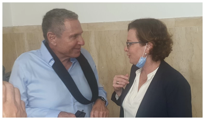 עינת קליש רותם ויעקב פינגולד (צילום: בועז כהן)