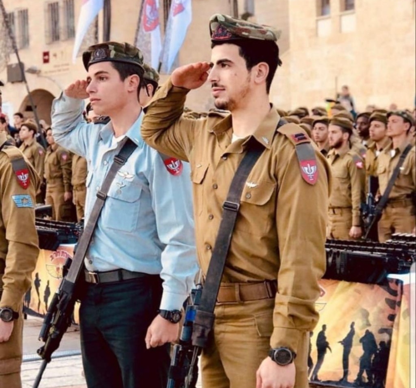 "נלחמתי ללכת לקרבי". ויצמן, קצין בצה”ל (צילום: אלבום פרטי)