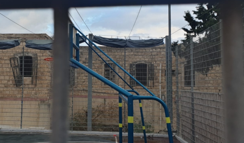 המבנה לשימור הסמוך לאל-חיוואר (צילום: בועז כהן)