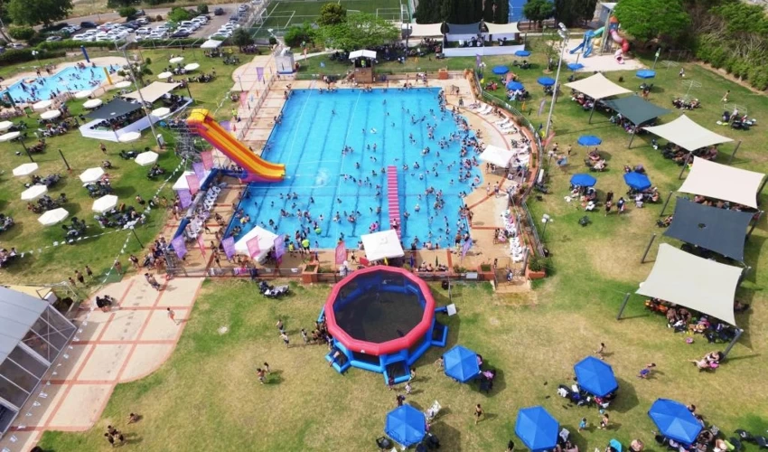 בריכת הספורטן (צילום: חיים דדוש, באדיבות חברת ברטן)