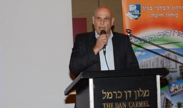 יו"ר ארגון קבלני מחוז חיפה, חיים פייגלין (צילום: יח"צ)