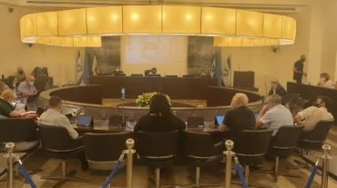 ישיבת מועצת העיר (צילום: בועז כהן)