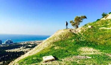 "סוף העולם" בכרמליה (צילום: מירנדה עזריאל)