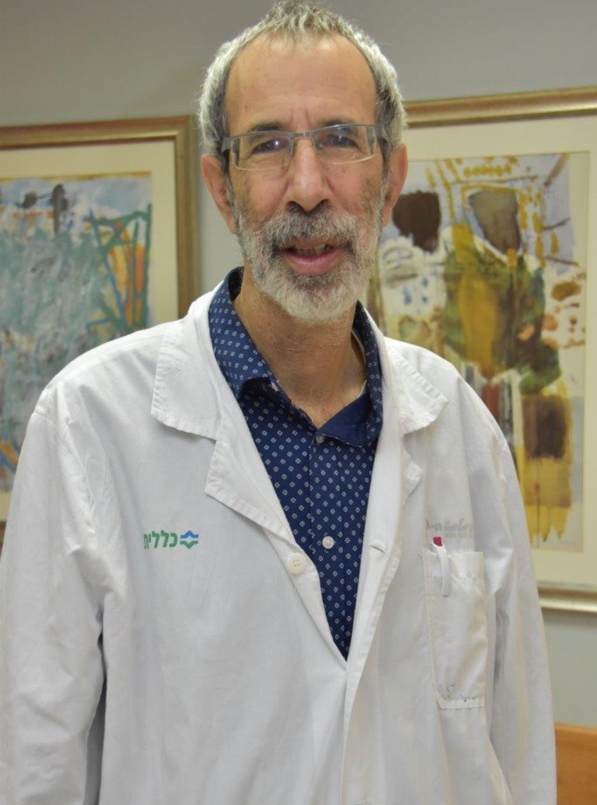 פרופ' יוחאי אדיר, מנהל מכון הריאות בכרמל (צילום: אלי דדון)