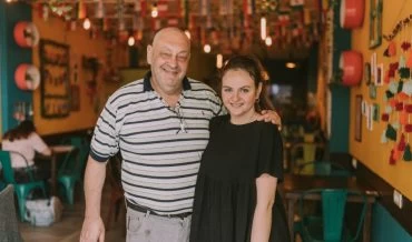 זיו ואהרון גולדצוויג (צילום: מיכה בריקמן)