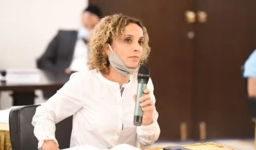 היועצת המשפטית של העירייה, עו"ד ימית קליין (צילום: ראובן כהן, דוברות עיריית חיפה)