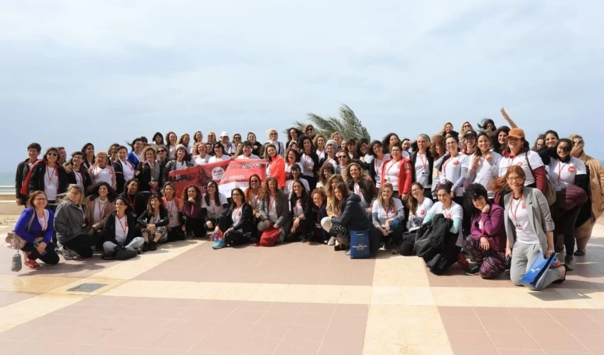 מפגש המנטוריות בחיפה, מארס 2020 (צילום: חיים מגיורה)