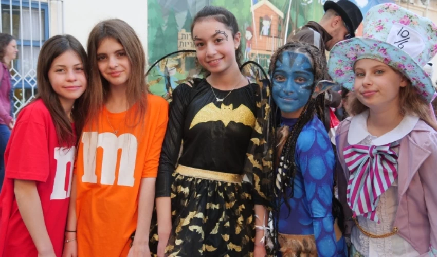 פורים בחיפה (צילום ארכיון: דוברות עיריית חיפה)