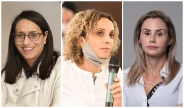 נקש, קליין וגולן (צילומים: עמית עזריאל; ראובן כהן, דוברות עיריית חיפה; בועז כהן)