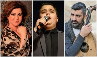 זיו יחזקאל, אלכס חורי, ויולט סלאמה (צילומים: יובל אראל, אייל כהן, יח"צ)