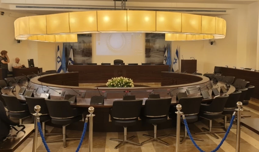 מועצת העיר (צילום: בועז כהן)