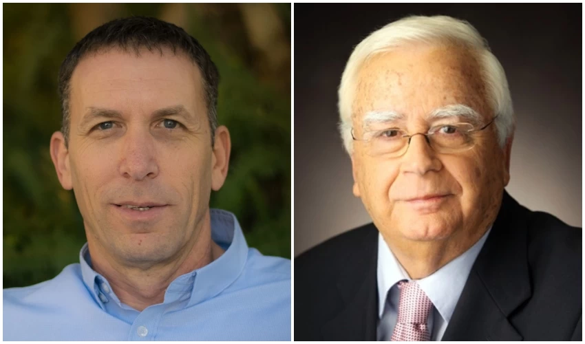 חיים צורי, מתן כהנא (צילומים: ראובן קפוצ'ינסקי, Arielinson, CC BY-SA 4.0, ויקישיתוף)