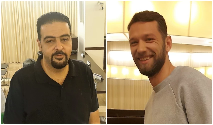 קיריל קארטניק, רג'א זעאתרה (צילומים: בועז כהן)