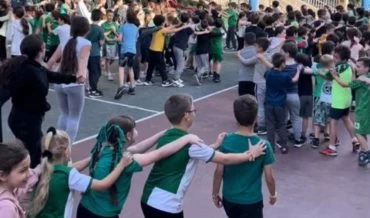 בריאלי חוגגים את האליפות של מכבי חיפה (צילום: חטיבת היסוד, הריאלי אחוזה)