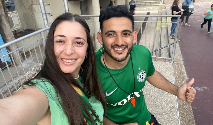 בריאלי חוגגים את האליפות של מכבי חיפה (צילום: חטיבת היסוד, הריאלי אחוזה)