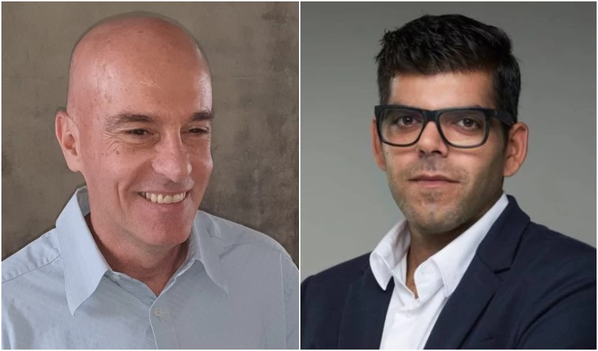ניר שובר, אריאל וטרמן (צילומים: בועז כהן, ראובן כהן, דוברות עיריית חיפה)