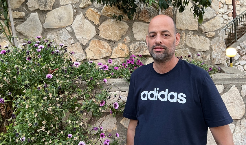 "אני ממש לא בתפקוד מלא". רועי שווץ (צילום: חגית הורנשטיין)