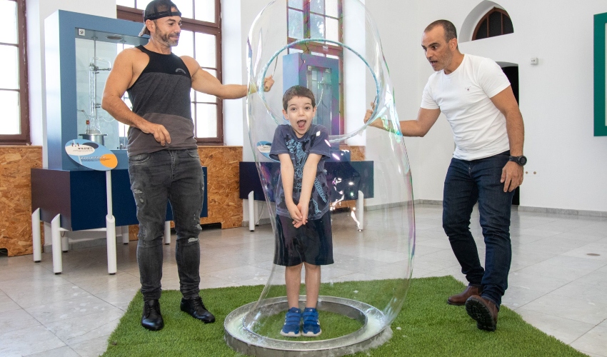 שבועות במדעטק (צילום: מושון תמיר)