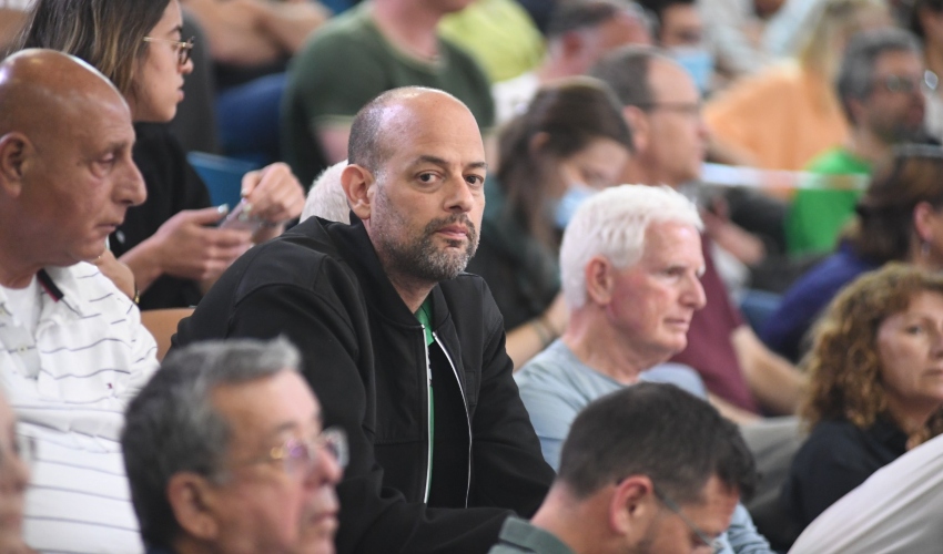 "מכבי חיפה תמיד הייתה אגודה גדולה". רועי שווץ (צילום: ראובן כהן)
