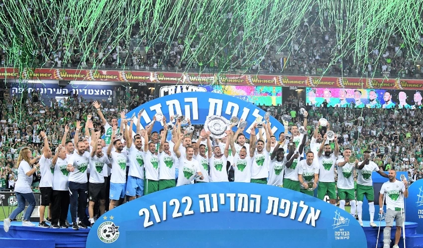 חגיגות האליפות (צילום: ראובן כהן)