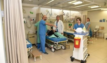 המיון הקהילתי בלין (צילום: דוד חורש, דוברות כללית)