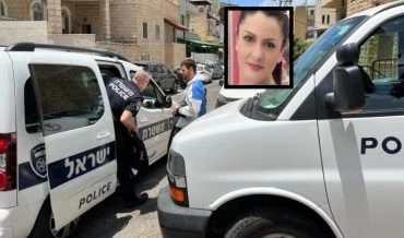 כוחות משטרה ברחוב אלמותנבי (צילום: חגית הורנשטיין); בתמונה הקטנה: סמר כּלאסאני