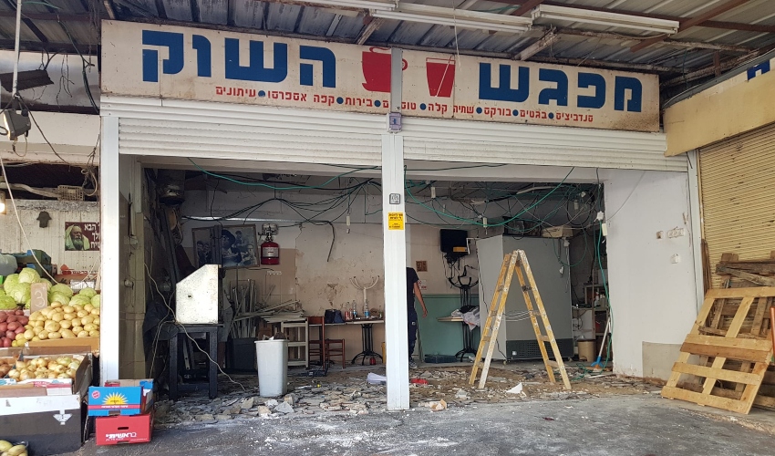 נסגר לאחרונה. "מפגש השוק" (צילום: בועז רפאלי)
