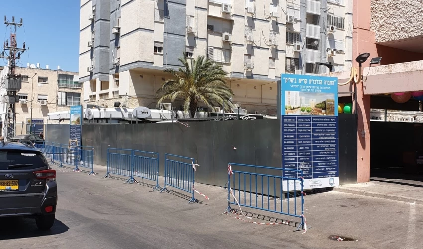 החלו עבודות השיפוץ במרכז סביניה בקרית ביאליק (צילום: וברות העירייה)