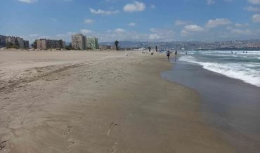 חוף קרית חיים צפון (צילום: יעל שי, המשרד להגנת הסביבה)