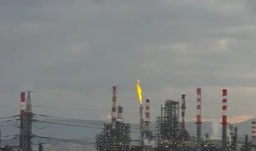 הלפיד במתחם בז"ן (צילום: איגוד ערים להגנת הסביבה מפרץ חיפה)