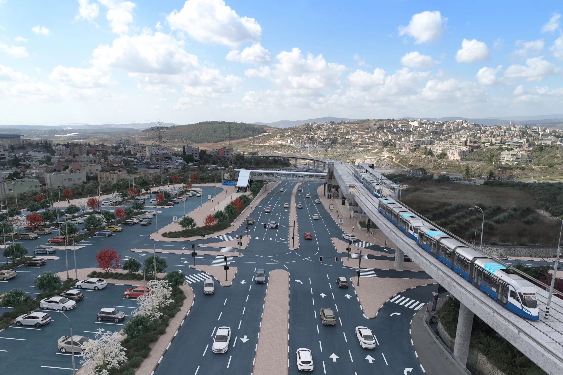 תחנת ריינה (הדמיה: In3D)