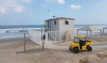 חוף ימית (צילום: דוברות עיריית קרית ים)