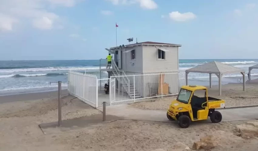 חוף ימית (צילום: דוברות עיריית קרית ים)