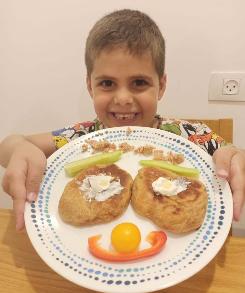 ילדי העובדים של כרמל מתכוננים לחזרה בריאה לגן (צילום: אלי דדון)