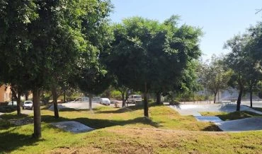 מתחם הפאמפטרק (צילום: דוברות עיריית קרית ביאליק)
