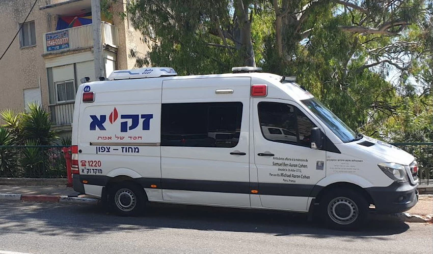 רכב של זק"א (צילום: דוברות זק"א)