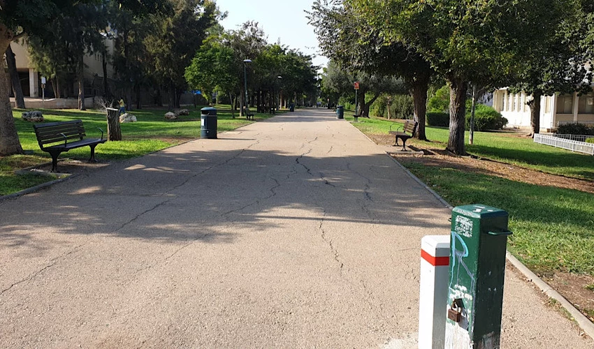 הטיילת בקרית אליעזר (צילום: בועז כהן)