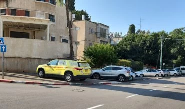זירת האירוע ברחוב הגליל (צילום: דוברות מד"א)