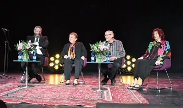 האירוע לציון 100 שנים לנוה שאנן (צילום: ראובן כהן, דוברות עיריית חיפה)