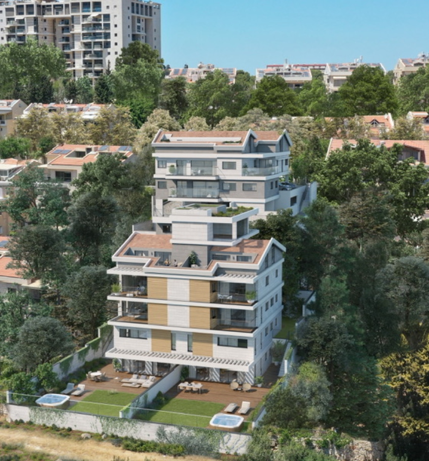 הפרויקט ברחוב נורית 24 בוורדיה (הדמיה: חברת ברקן אייל)