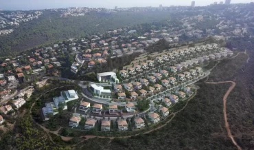 תוכנית "דניה הירוקה" (הדמיה: אנדו סטודיו)
