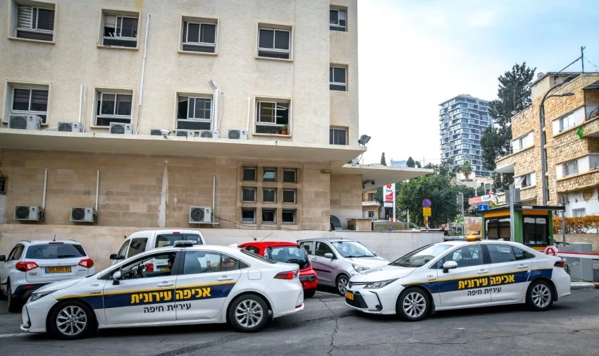 ניידות אכיפה עירונית (צילום: צילום: ניר בלזיצקי, דוברות עיריית חיפה)