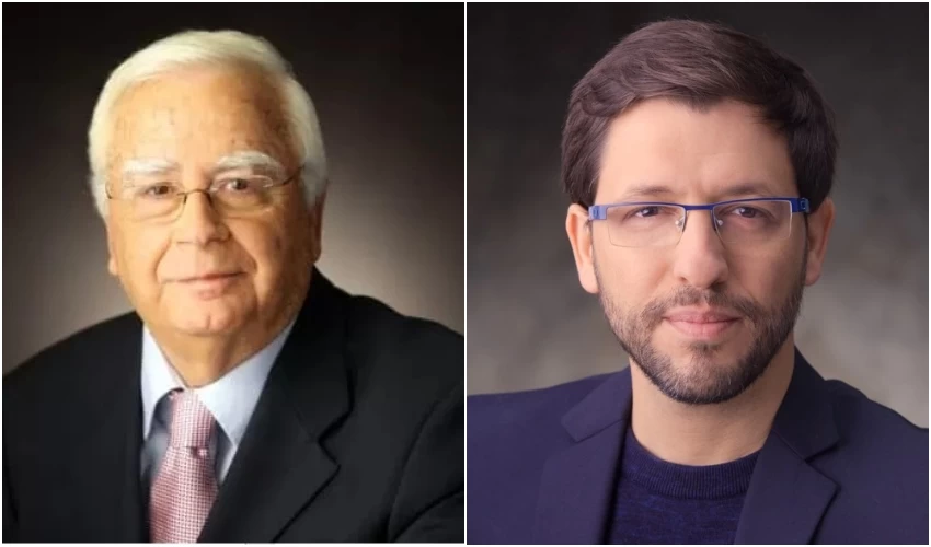 ציקי אבישר וחיים צורי (צילומים: ראובן קפוצ'ינסקי)